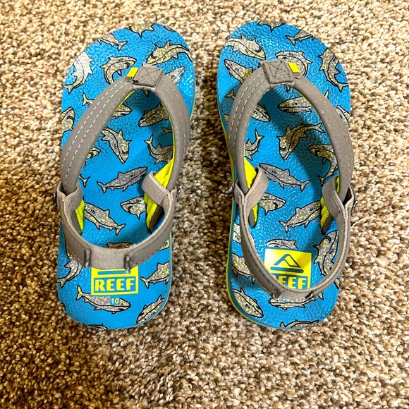 Reef Little Ahi Sandals Toddler size 10 - Picture 1 of 3
